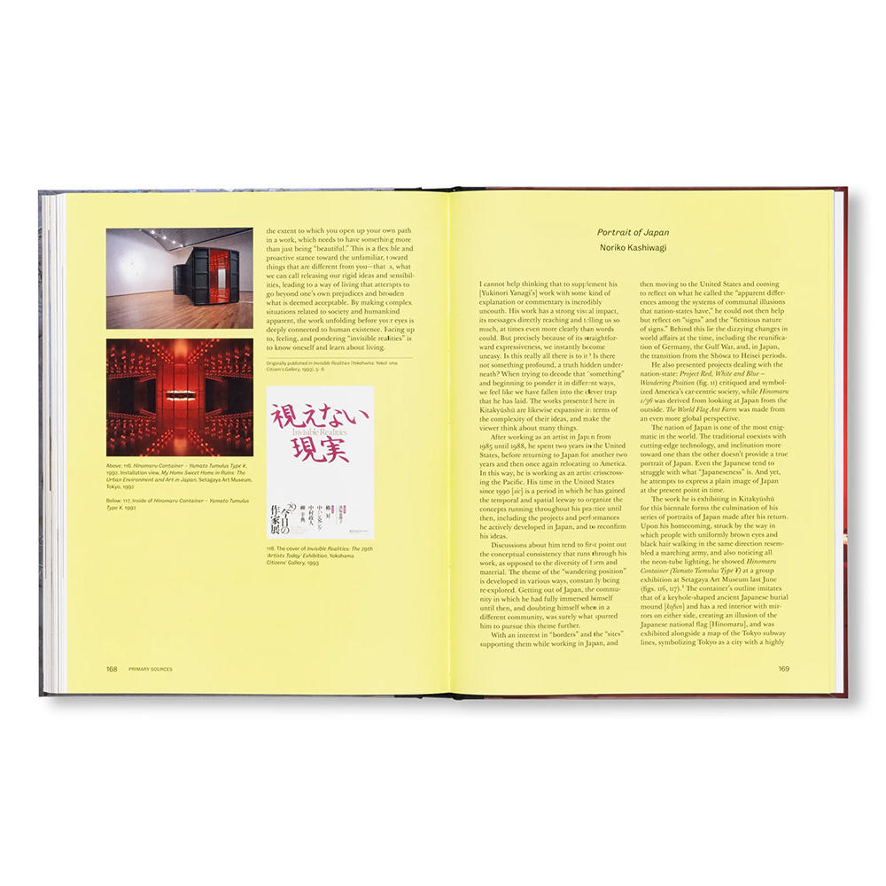 YUKINORI YANAGI by Yukinori Yanagi（柳幸典）　作品集