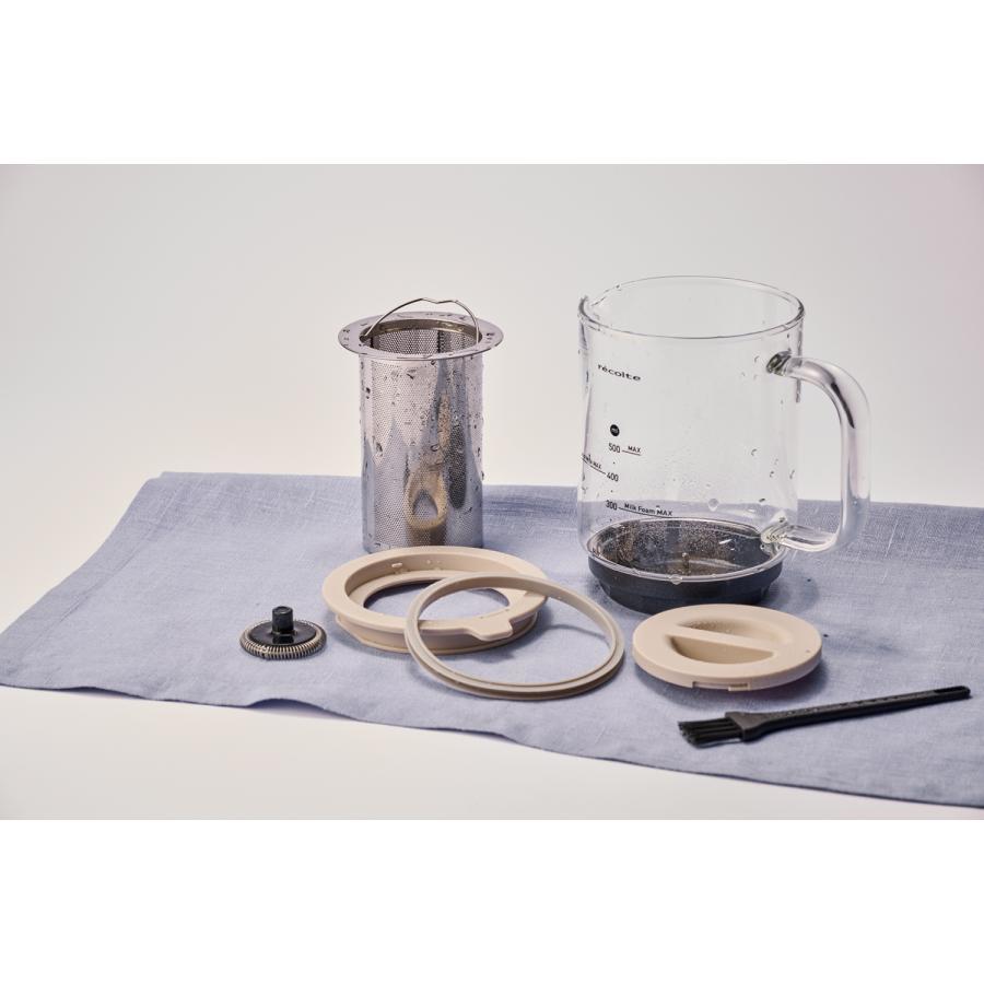 レコルト ホットチョコ ＆ ミルクフォーマー クリームホワイト