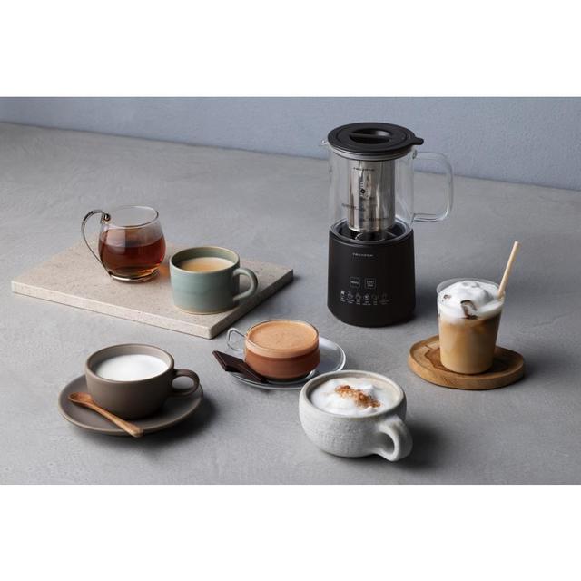 レコルト ホットチョコ ＆ ミルクフォーマー ナチュラルブラック