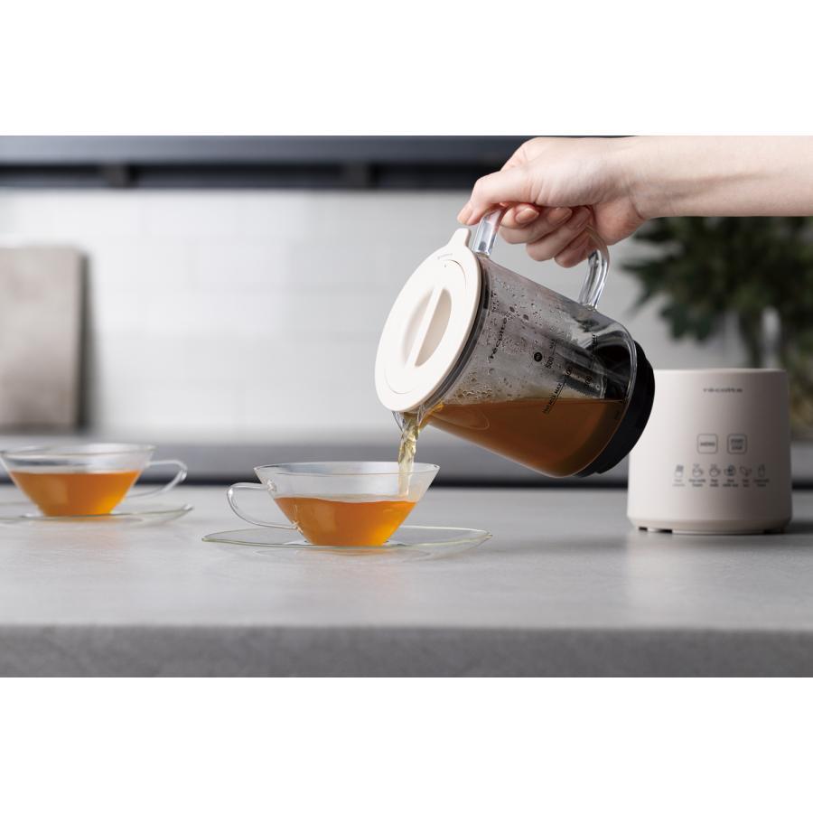 レコルト ホットチョコ ＆ ミルクフォーマー ナチュラルブラック