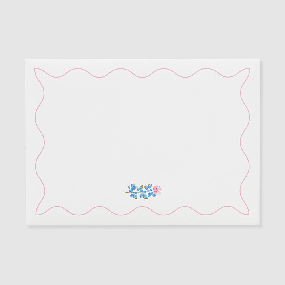 (予約) ピンク　オリジナルレターセット　RURU MARY'S×蔦屋書店 