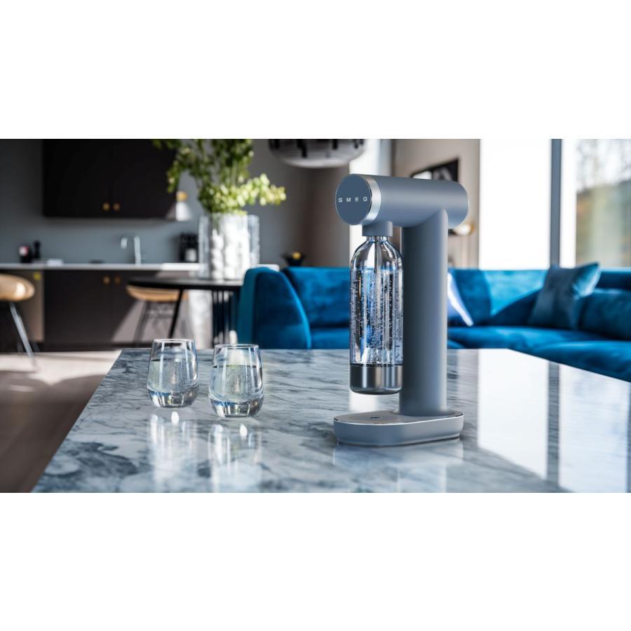 【ご予約受付中】SMEG(スメッグ) SODA MAKER マットストームブルー