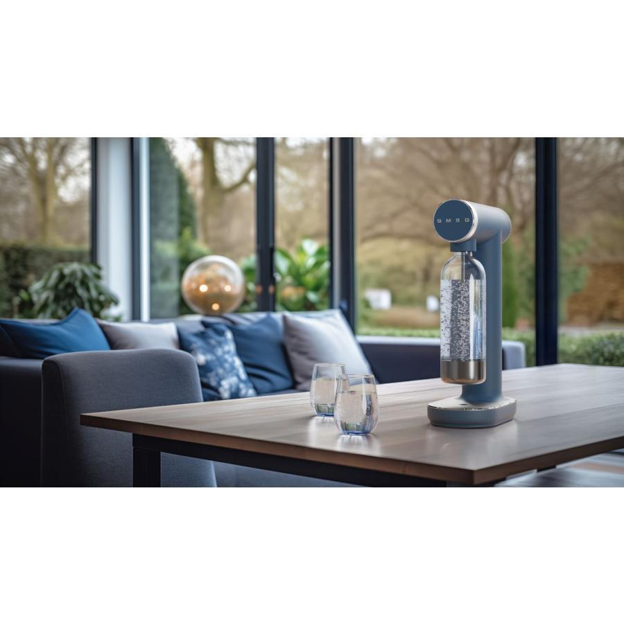 【ご予約受付中】SMEG(スメッグ) SODA MAKER マットストームブルー