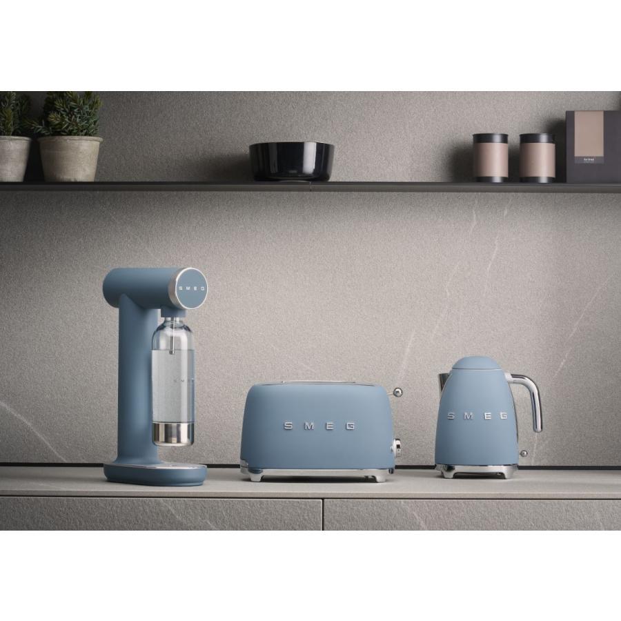 【ご予約受付中】SMEG(スメッグ) SODA MAKER マットストームブルー