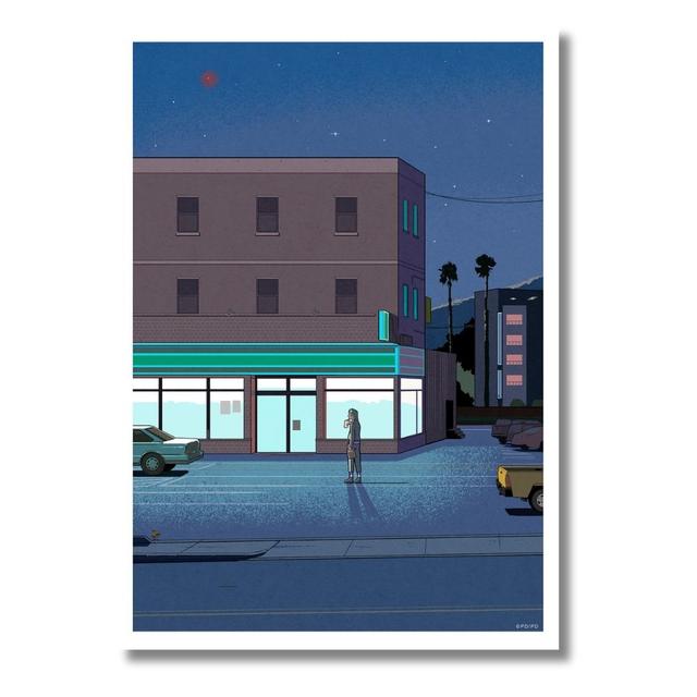 【受注生産】アニメ「グノーシア」額装プリント作品 サヌキナオヤ コラボイラスト 沙明　※2026年1月中旬～下旬頃発送予定