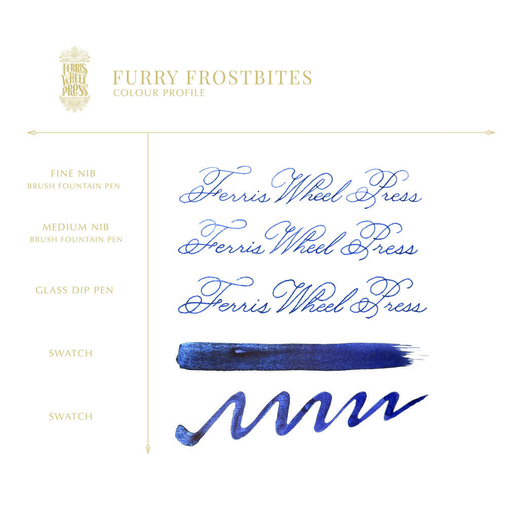 【20ml】Ferris Wheel Press　FURRY FROSTBITES フェリス インク