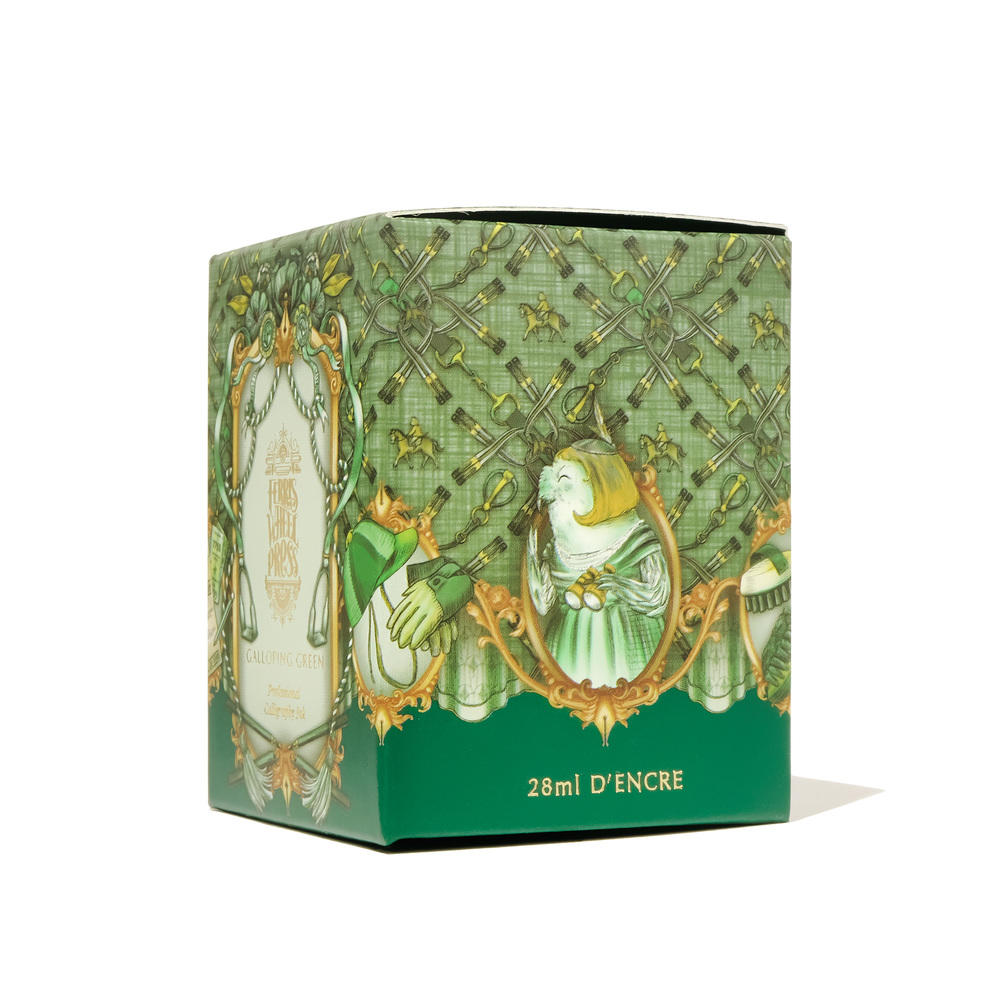 【28ml】Ferris Wheel Press　Fanciful Events Collection（顔料インク） GALLOPPING GREEN　フェリス インク