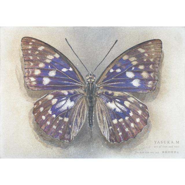 【額装原画】YASUKA.M　山藤　※2026年１月下旬頃のお届け予定