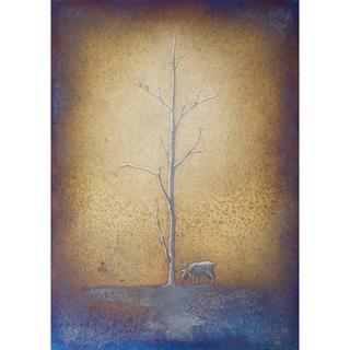 【額装原画】 YASUKA.M　思い出の木　※2026年１月下旬頃のお届け予定