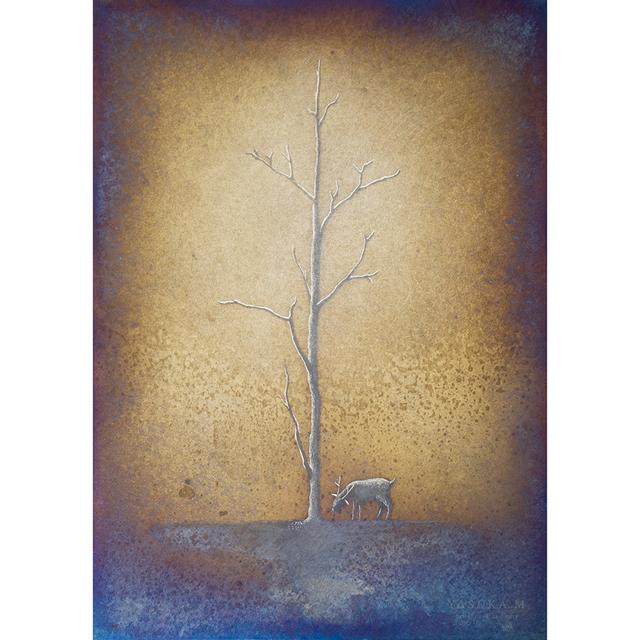 【額装原画】 YASUKA.M　思い出の木　※2026年１月下旬頃のお届け予定