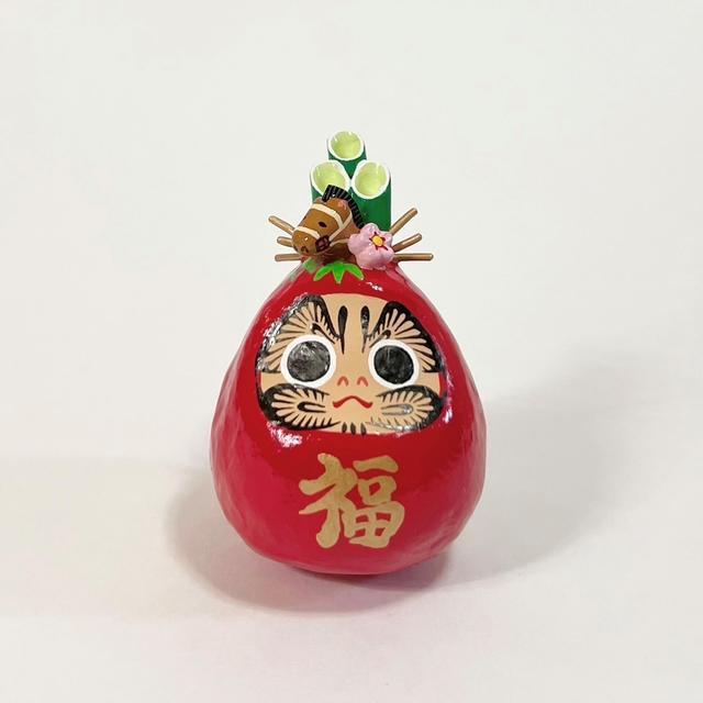 (予約) 干支だるま 2026年 午年 ヤチコダルマ