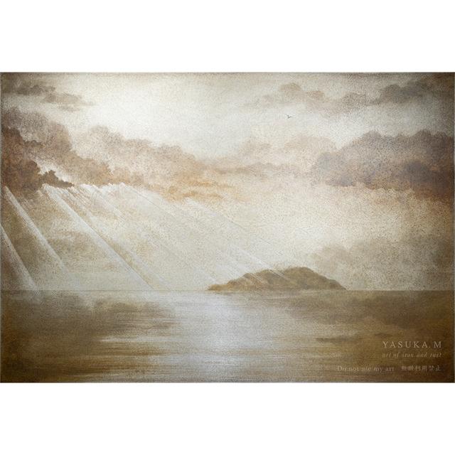 【額装原画】 YASUKA.M　凪　※2026年１月下旬頃のお届け予定