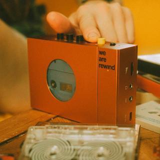 カセットプレイヤー WE-001 オレンジ 