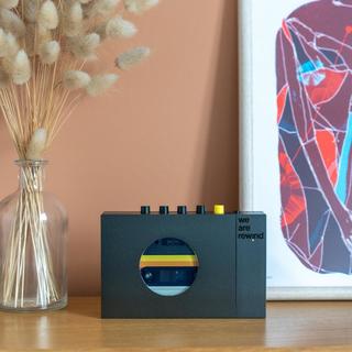 カセットプレイヤー WE-001グレー 