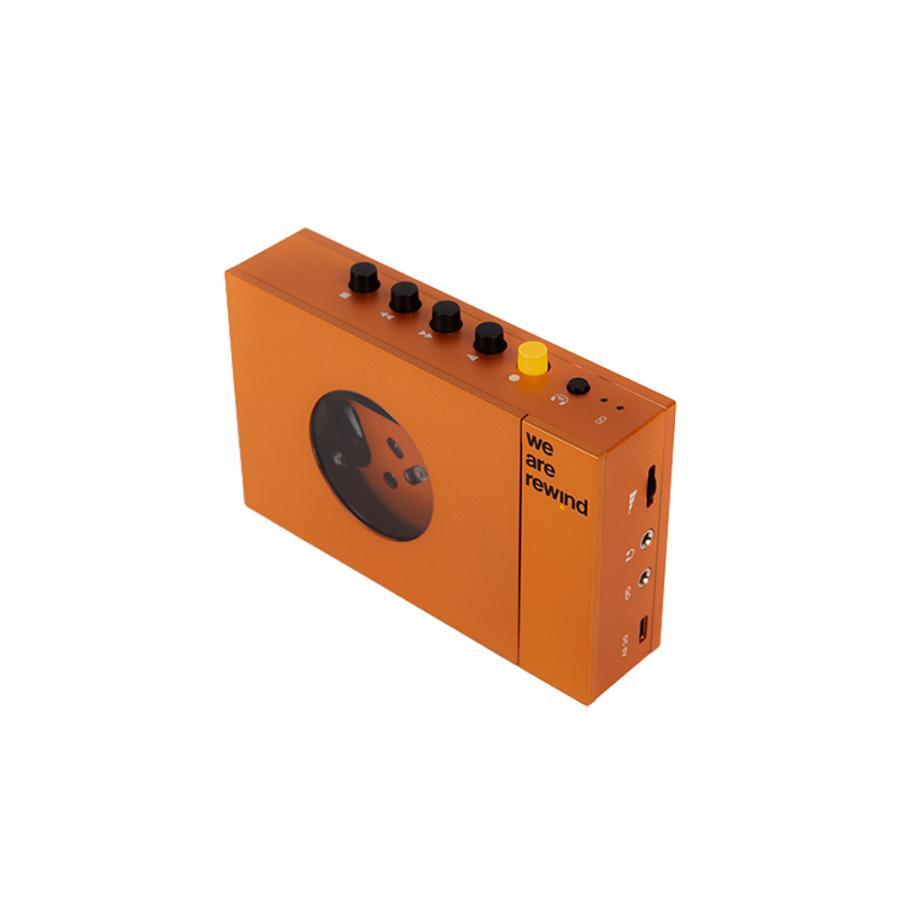 カセットプレイヤー WE-001 オレンジ 