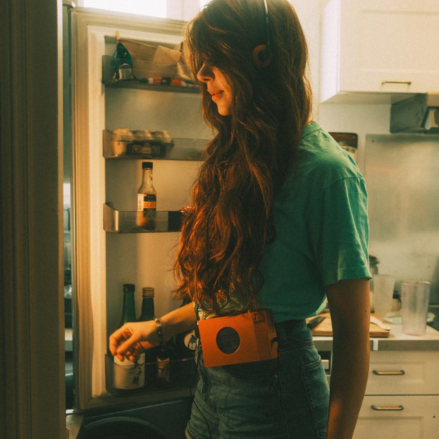 カセットプレイヤー WE-001 オレンジ 