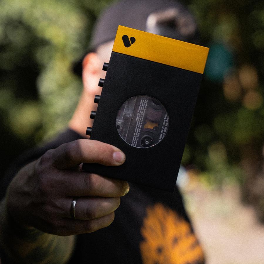 カセットプレイヤー WE-001ブラック＆イエロー 