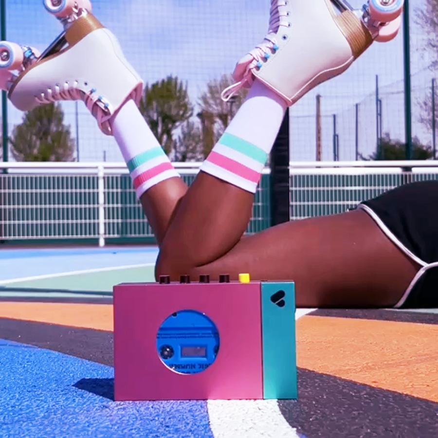 カセットプレイヤー WE-001ピンク 