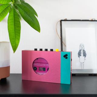 カセットプレイヤー WE-001ピンク 