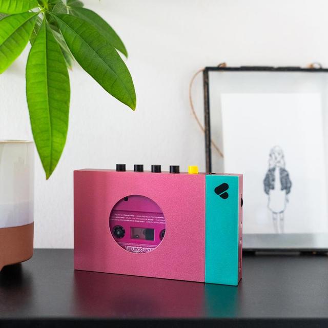 カセットプレイヤー WE-001ピンク 