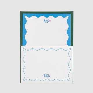 (予約) ブルー オリジナルレターセット RURU MARY'SX蔦屋書店 ※12月中旬～下旬頃発送予定