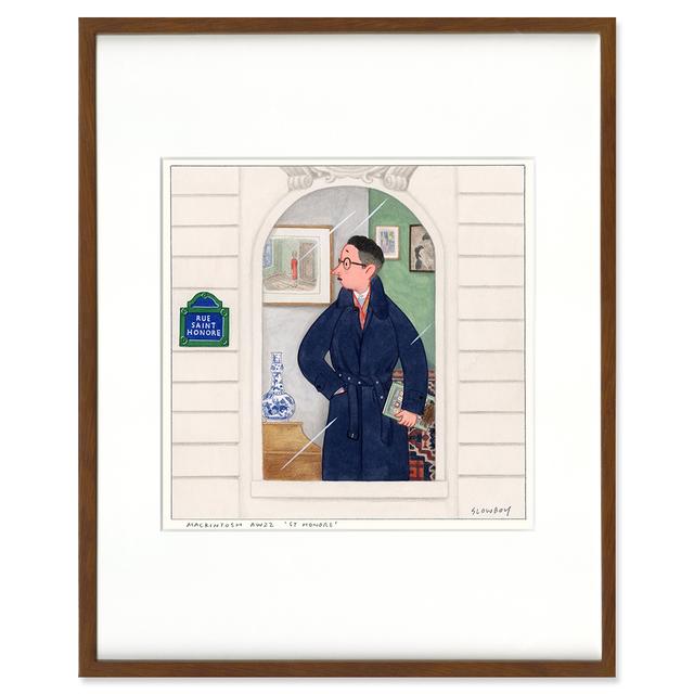 【直筆サイン入り 複製原画】MACIKINTOSH AW22「St．HONORE」Mr.Slowboy