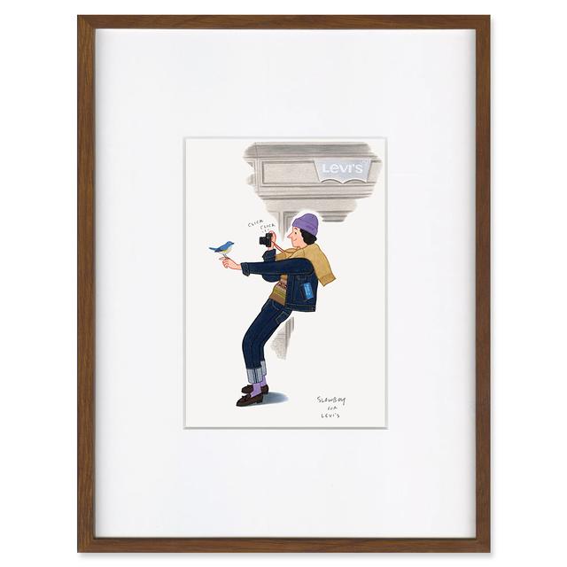 【直筆サイン入り 複製原画】SLOWBOY FOR LEVI’S①　Mr.Slowboy