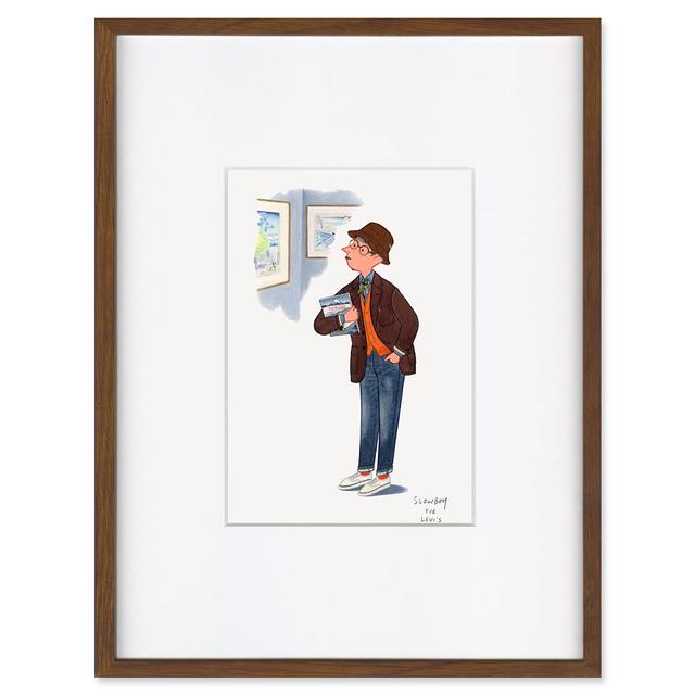 【直筆サイン入り 複製原画】SLOWBOY FOR LEVI’S②　Mr.Slowboy