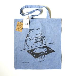 【黒山 Kathy Lam】Eat Corn Cat Recycled Cotton Bag