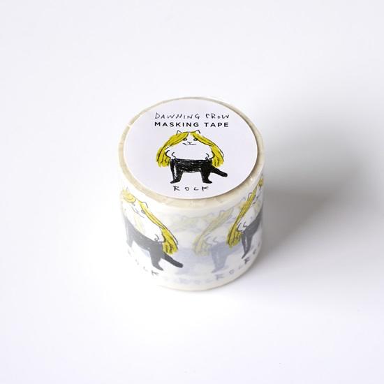 【黒山 Kathy Lam】Rock Cat Masking Tape