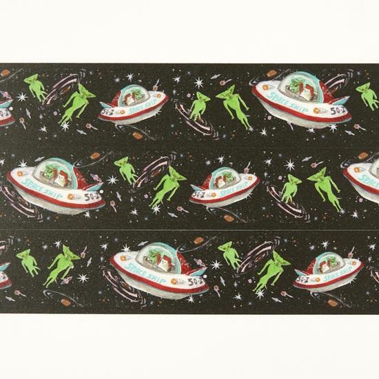 【黒山 Kathy Lam】Space Trip Masking Tape
