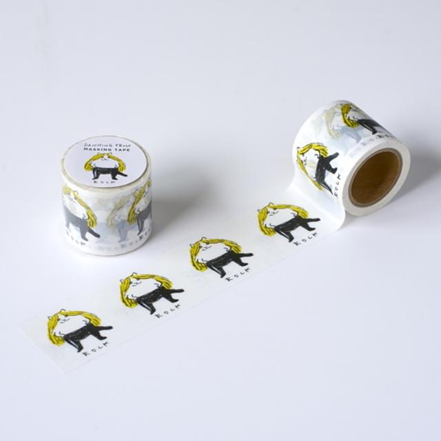 【黒山 Kathy Lam】Rock Cat Masking Tape