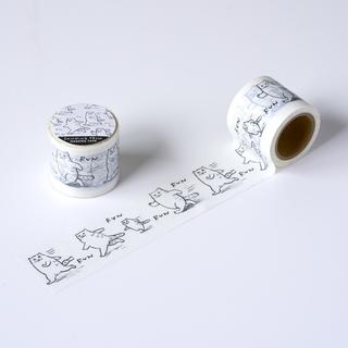 【黒山 Kathy Lam】Running Cat Masking Tape