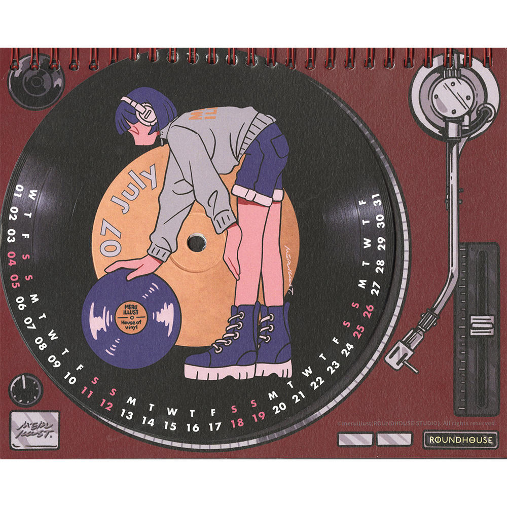 meru 2026 calender カレンダー