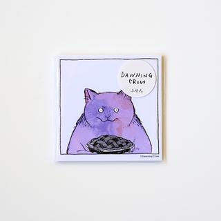 【黒山 Kathy Lam】purple cat ふせん