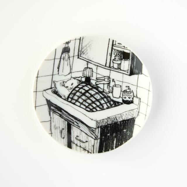 【黒山 Kathy Lam】sleep in the sink 豆皿