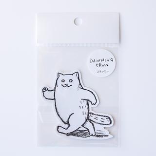 【黒山 Kathy Lam】Die Cut Sticker 「Running Cat」