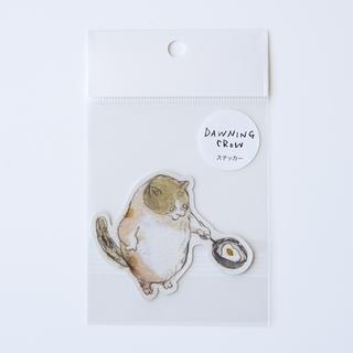 【黒山 Kathy Lam】Die Cut Sticker 「Egg Mobu」