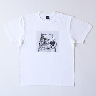 【黒山 Kathy Lam】Gun Kitty Tシャツ 