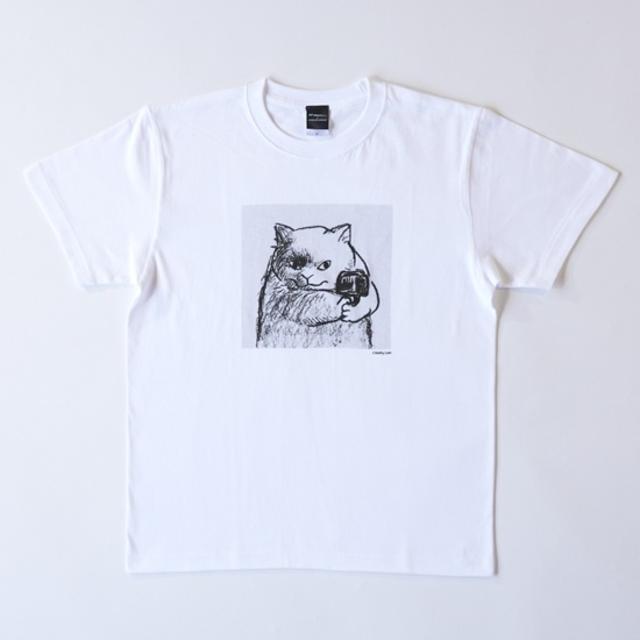 【黒山 Kathy Lam】Gun Kitty Tシャツ 