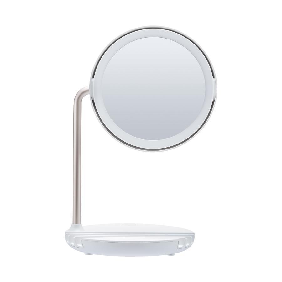 FESTINO(フェスティノ) 充電式 LEDファンミラー　WHT 