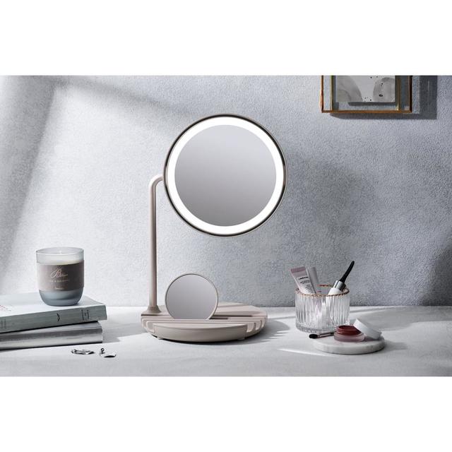 FESTINO(フェスティノ) 充電式 LEDファンミラー　BEG 