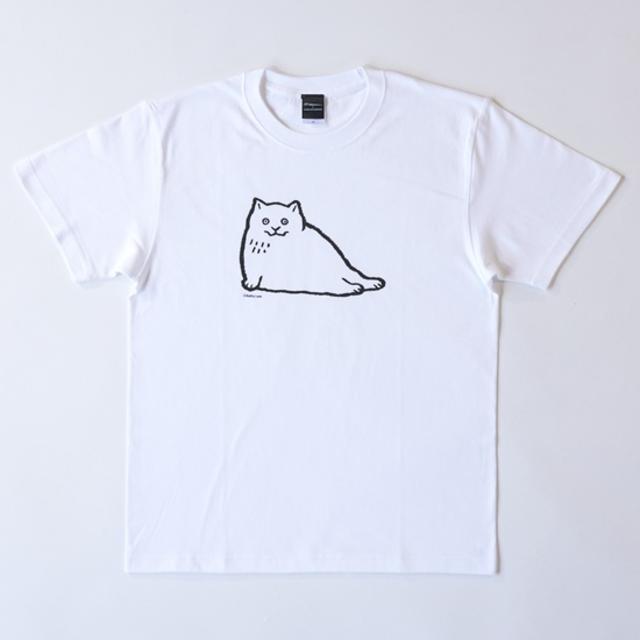 【黒山 Kathy Lam】WHITE CAT Tシャツ