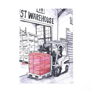 【黒山 Kathy Lam】The Warehouse クリアファイル