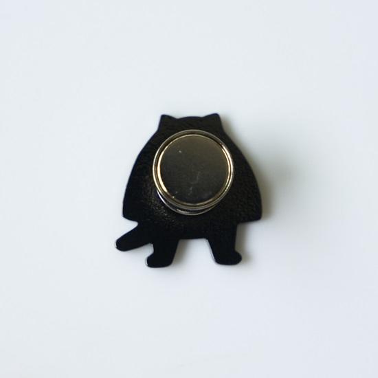 【黒山 Kathy Lam】Rock Cat マグネットピン