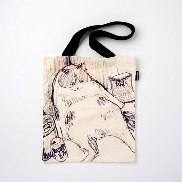 【黒山 Kathy Lam】Drunk Cat Bag