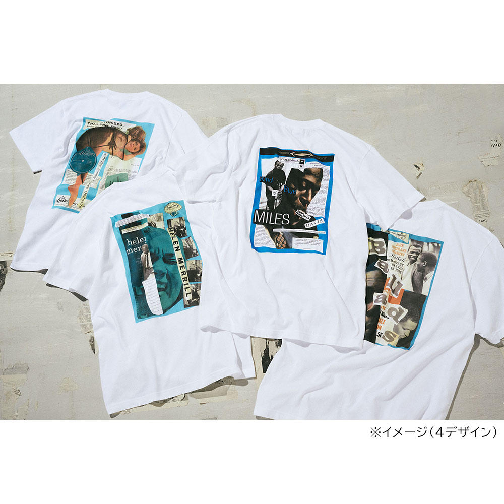 「コラージュ・オブ・ブルー」Tシャツ／ヘレン・メリル※Mサイズのみ