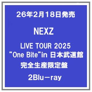 (予約) 26年2/18発売 NEXZ LIVE TOUR 2025”One Bite”in 日本武道館 完全生産限定盤 ２Blu-ray