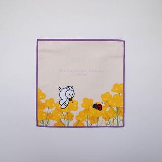 まっしろなちょうちょ　タオルハンカチA