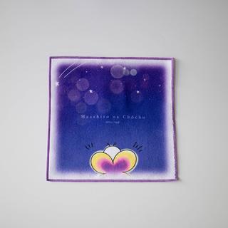 まっしろなちょうちょ　タオルハンカチB